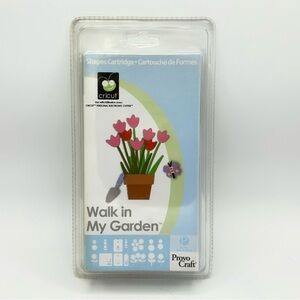 NEW Cricut Cartridge WALK IN MY GARDEN